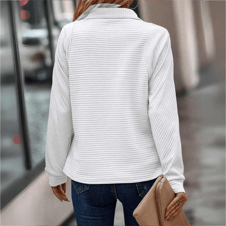 Irene | Chic Half-Zip Pullover