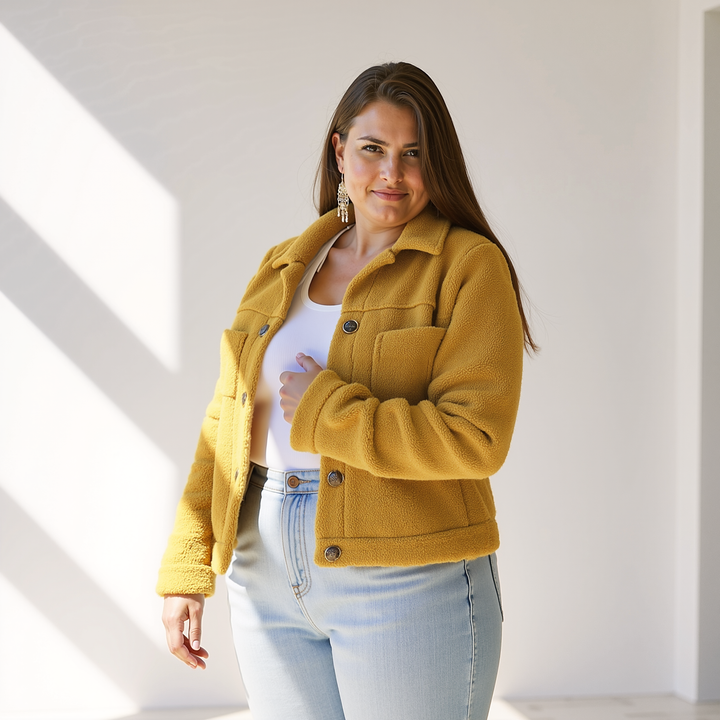 Isabella | Fleece Autumn Jacket