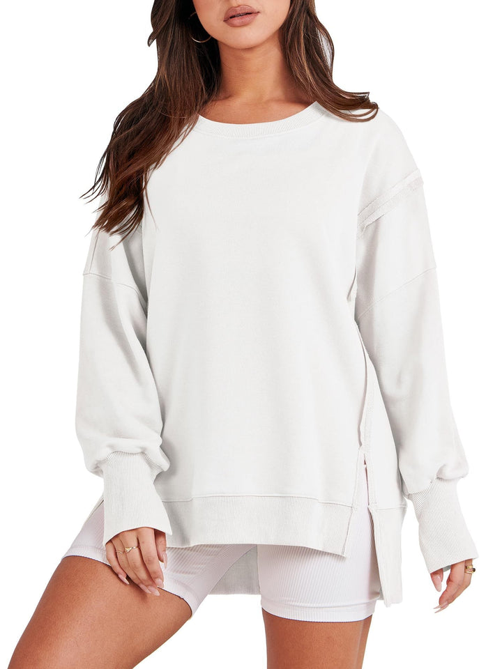 Iris | Oversized Crew Neck Sweatshirt
