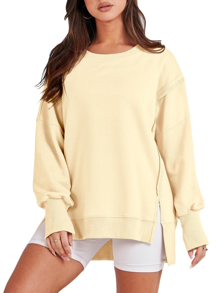 Iris | Oversized Crew Neck Sweatshirt