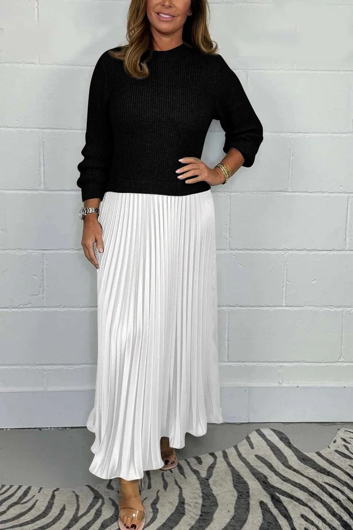 Joyce I Maxi Dress with Sweater