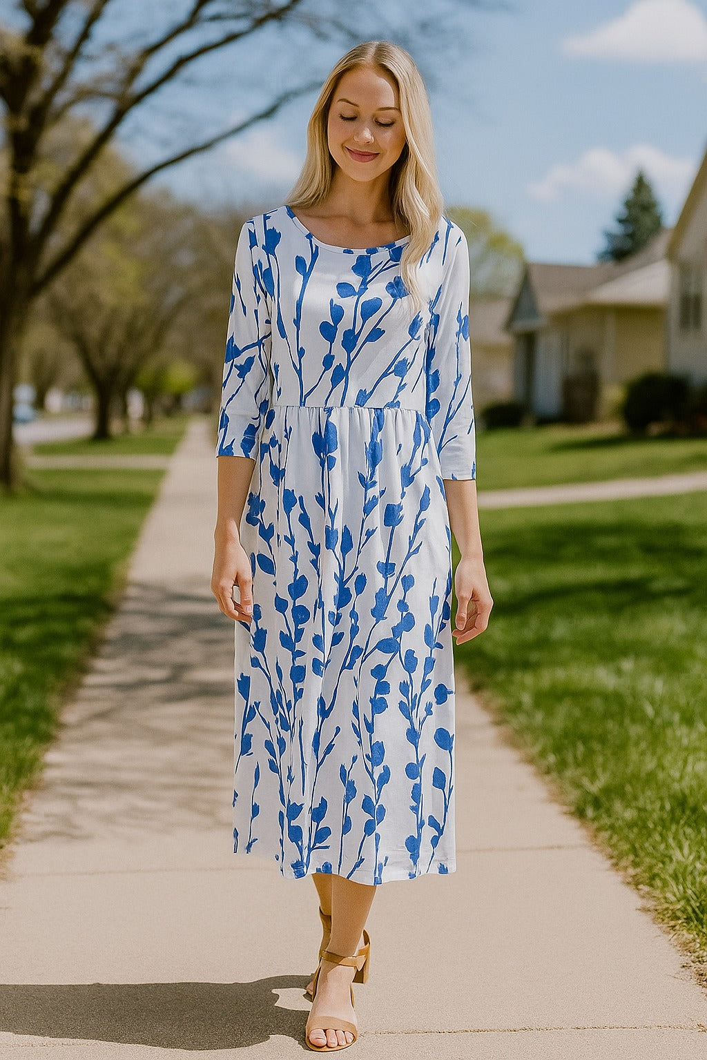 Hazelle | Coastal Bloom Dress