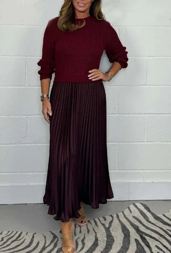 Joyce I Maxi Dress with Sweater