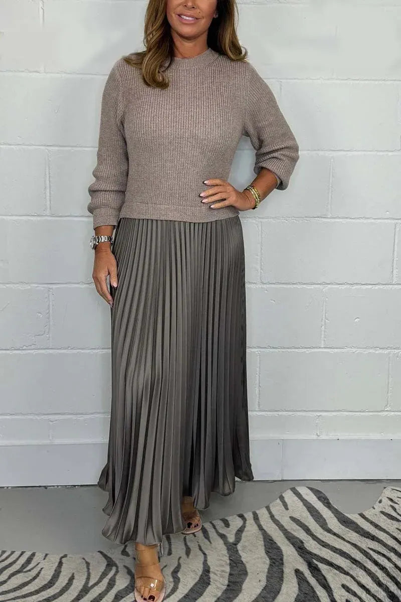 Joyce I Maxi Dress with Sweater