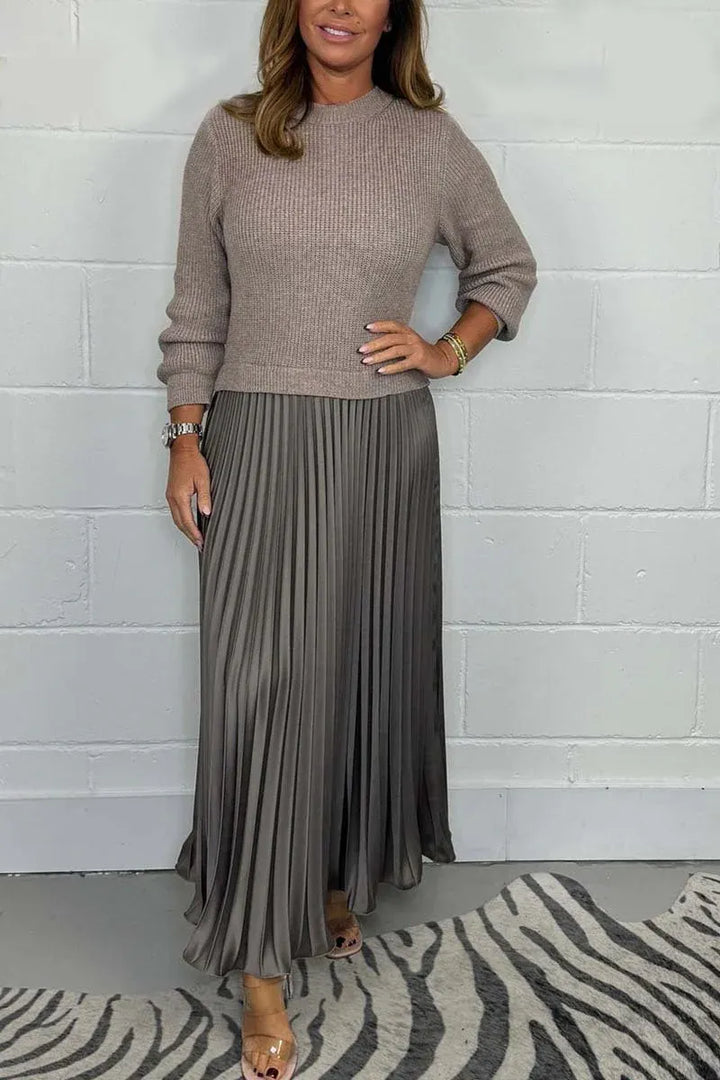 Joyce I Maxi Dress with Sweater