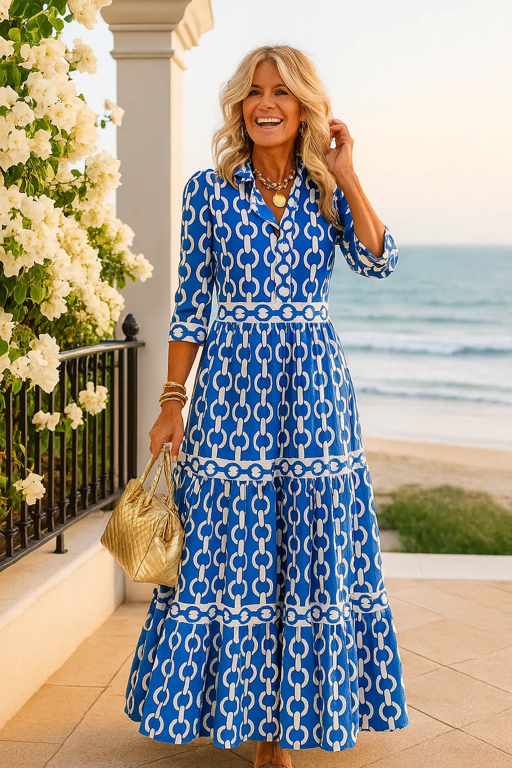 Aurelia | Timeless Patterned Dress