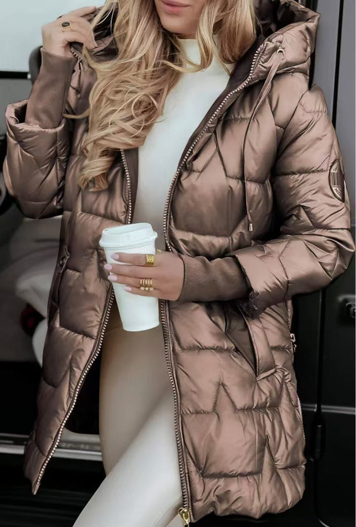 Isabelle I Autumn Coat with Hood