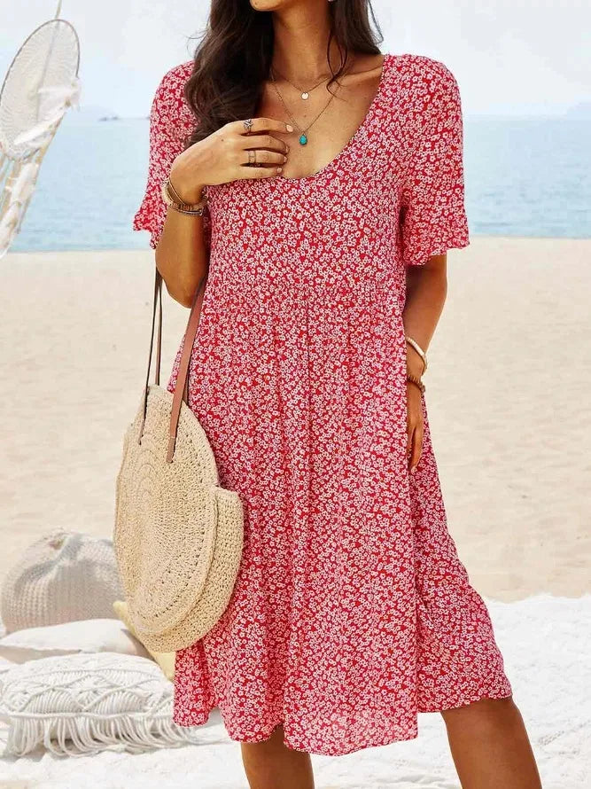 Chryselle | Summer Floral Dress