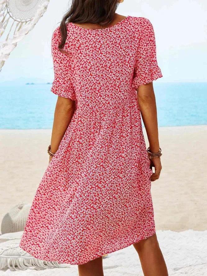 Chryselle | Summer Floral Dress