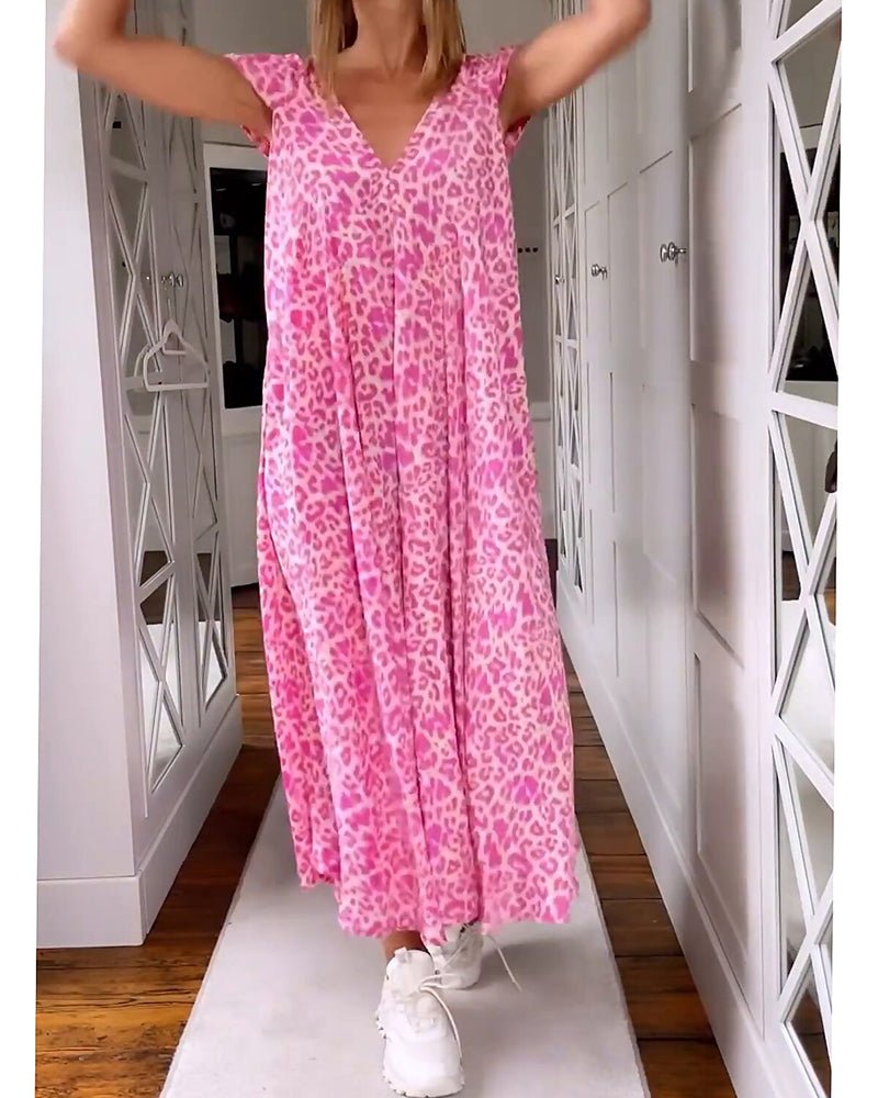 Evelisse | V-Neck Maxi Dress