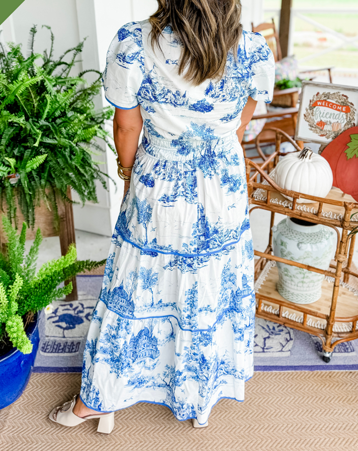 Asher | Classic Toile Maxi