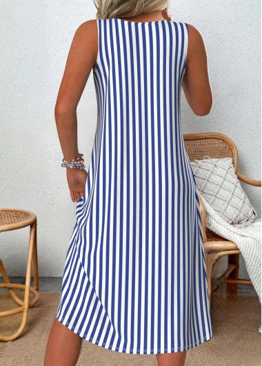Hermina| Striped Breeze Dress