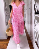 Evelisse | V-Neck Maxi Dress