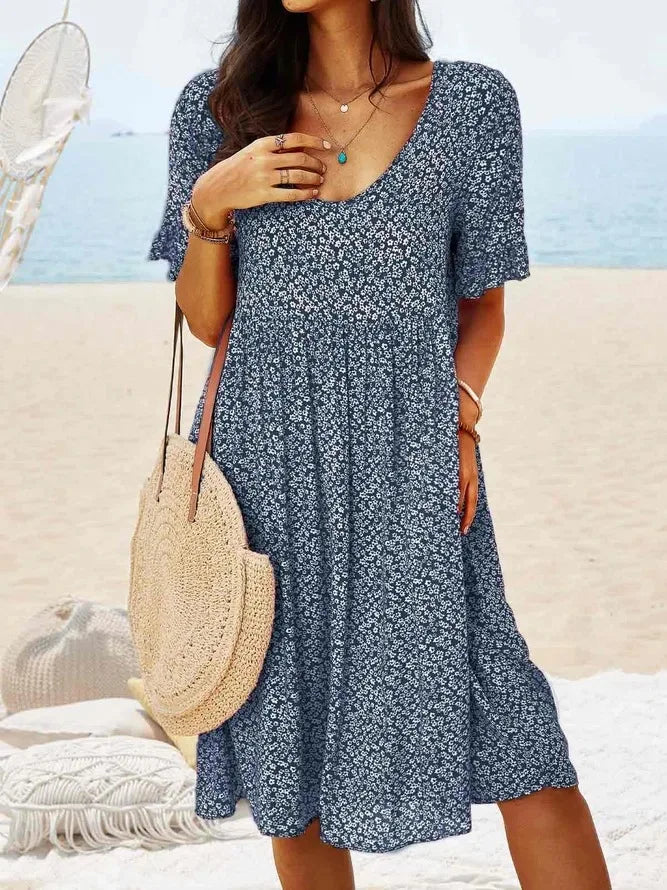 Chryselle | Summer Floral Dress