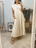 Gia | Pleated Elegant Dress