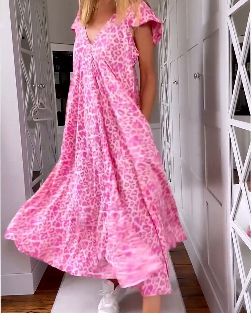 Evelisse | V-Neck Maxi Dress