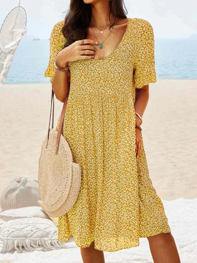 Chryselle | Summer Floral Dress