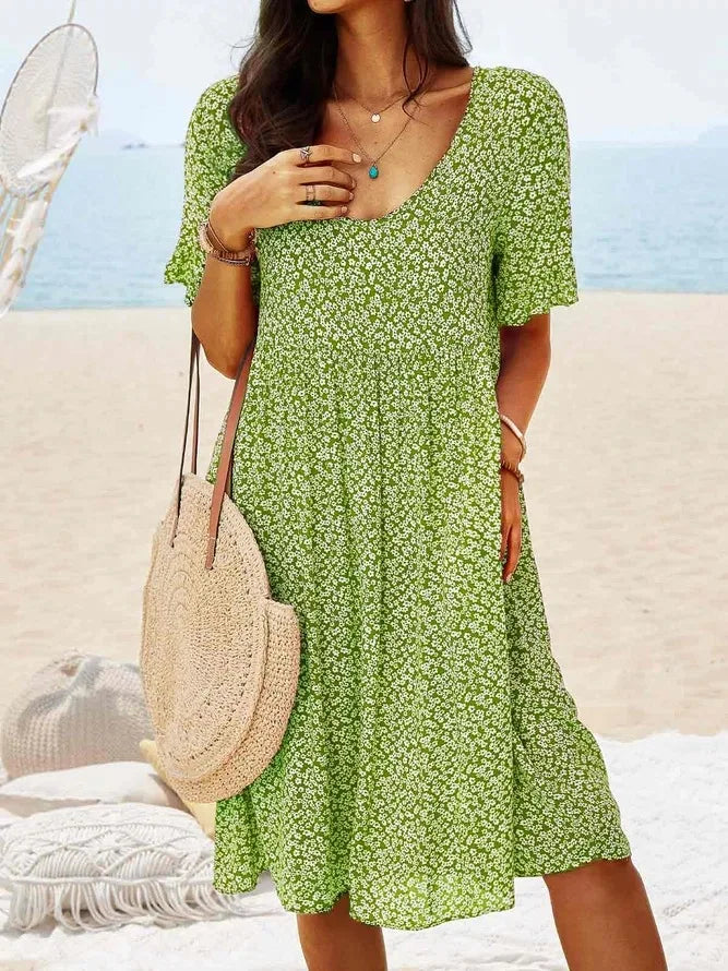 Chryselle | Summer Floral Dress
