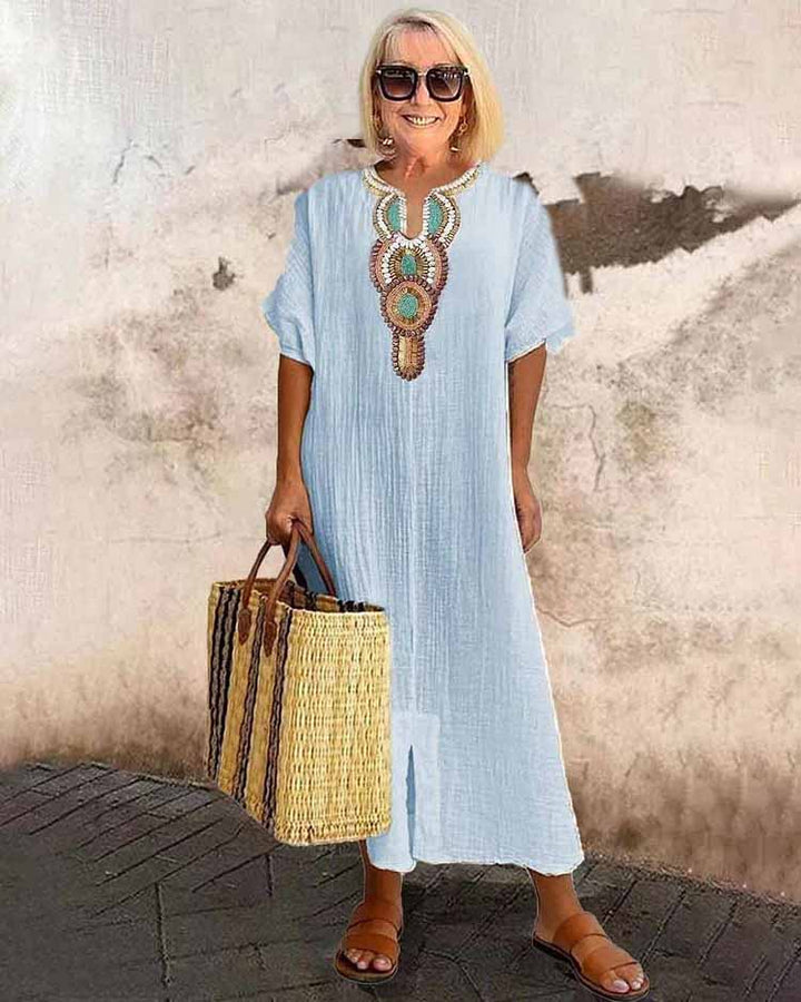 Enora | Embroidered Beauty Dress