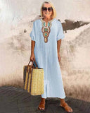 Enora | Embroidered Beauty Dress