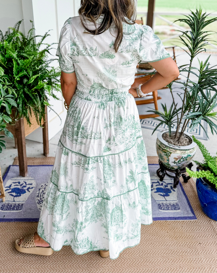Asher | Classic Toile Maxi