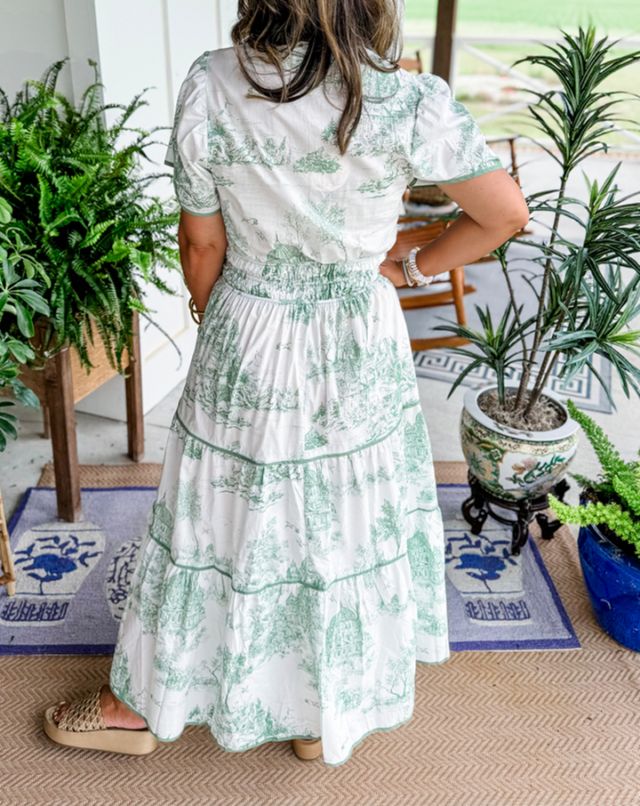 Asher | Classic Toile Maxi