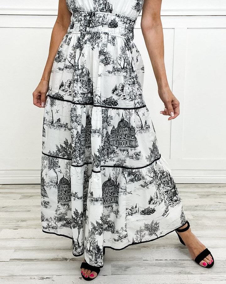 Asher | Classic Toile Maxi