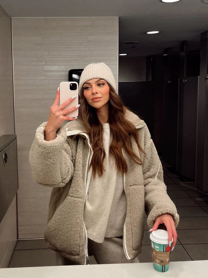 Kelly - Soft Teddy Coat