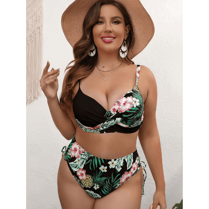 Delphine | Plus Size Curvy Bikini Set