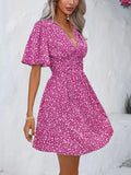 Cosima | Floral Grace Mini Dress