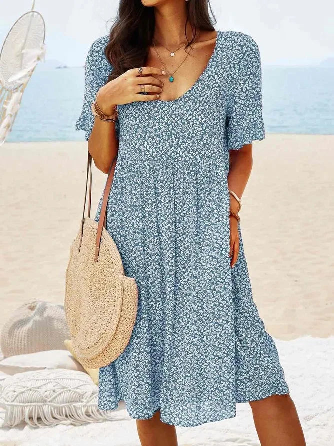 Chryselle | Summer Floral Dress