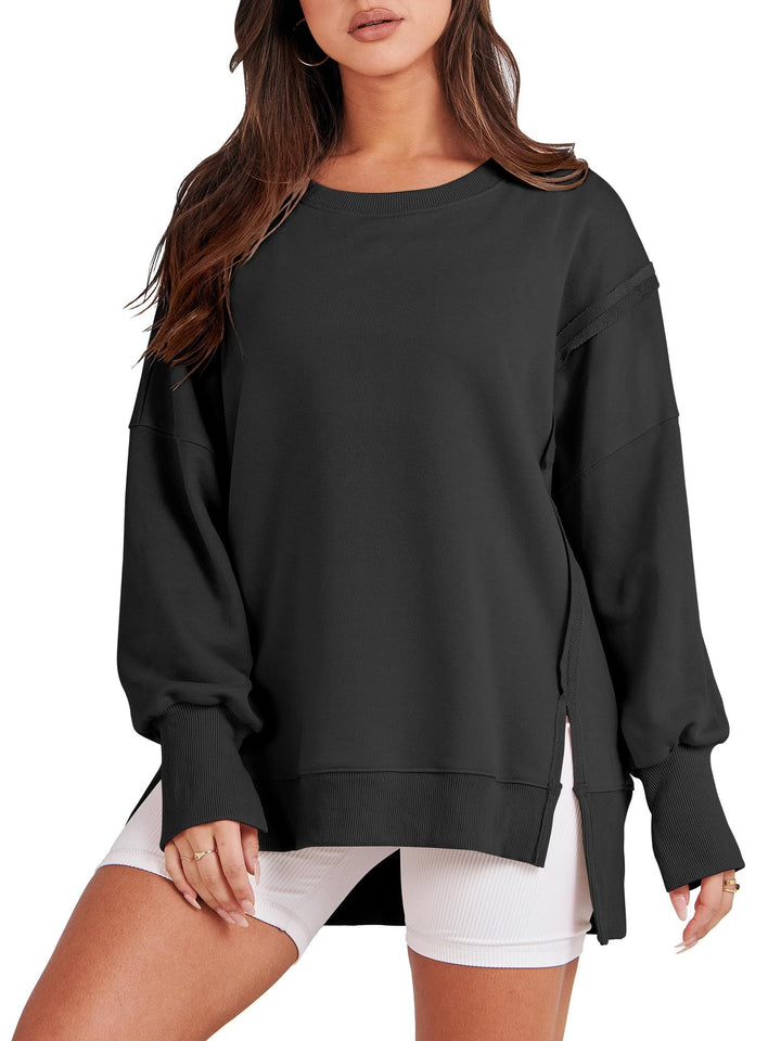 Iris | Oversized Crew Neck Sweatshirt