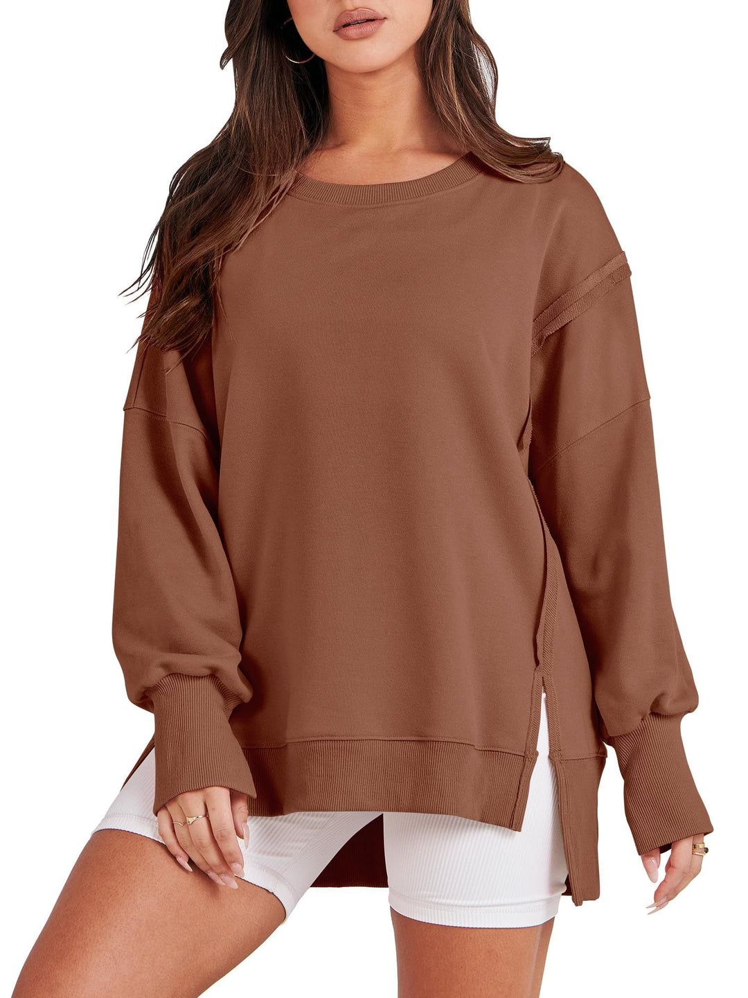 Iris | Oversized Crew Neck Sweatshirt