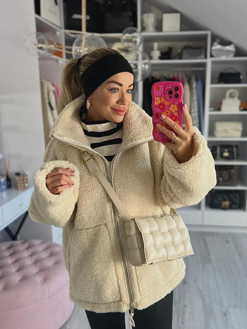 Kelly - Soft Teddy Coat