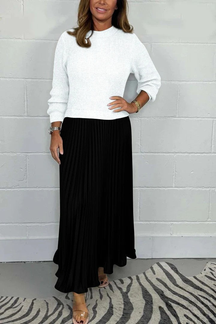 Joyce I Maxi Dress with Sweater