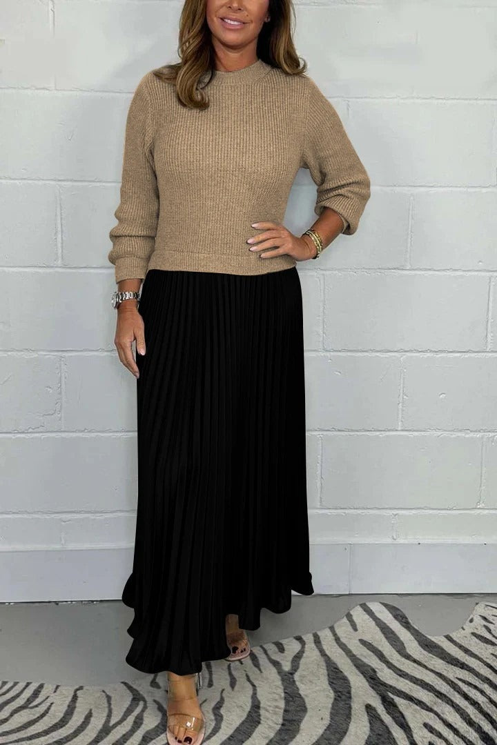 Joyce I Maxi Dress with Sweater