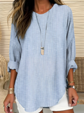 Dinara | Trendy Striped Blouse