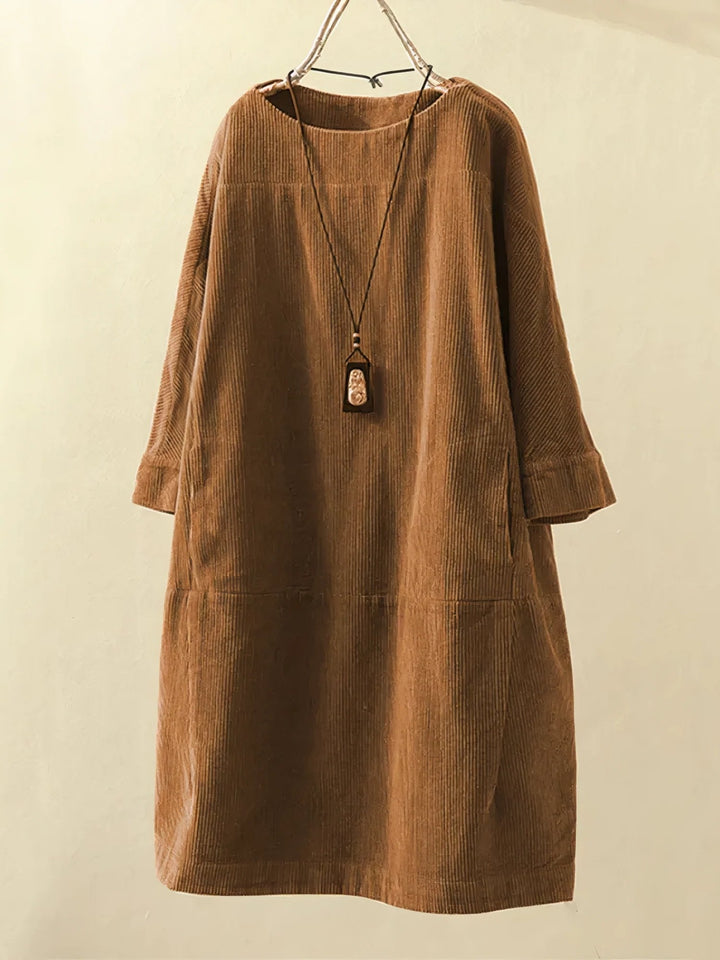 Amelia | Corduroy Tunic Dress