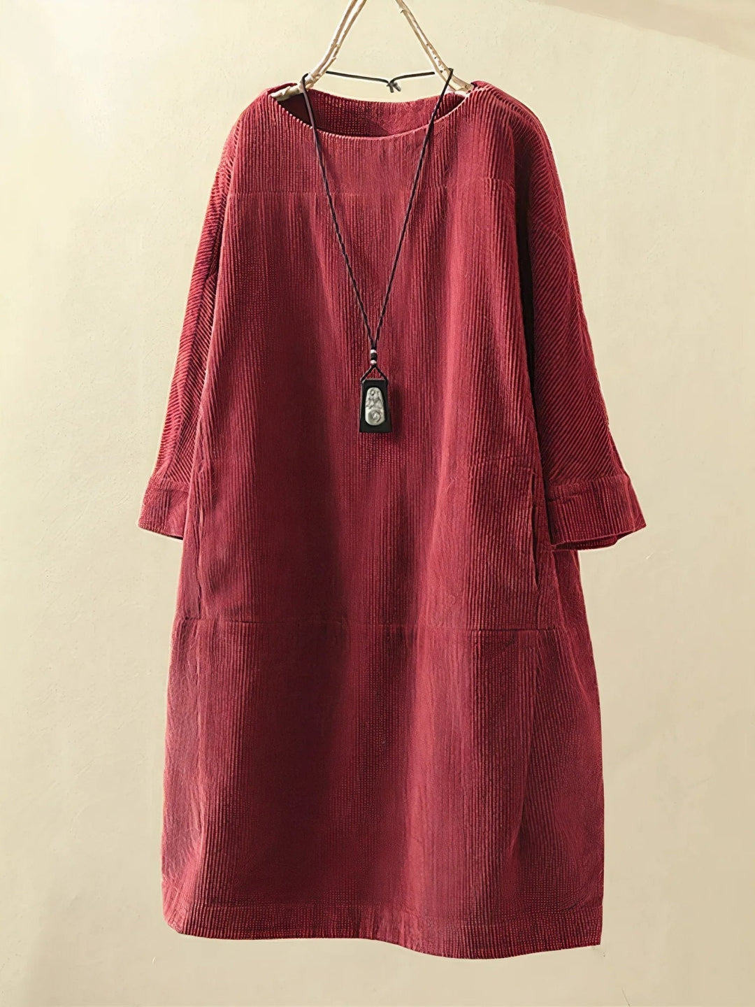 Amelia | Corduroy Tunic Dress