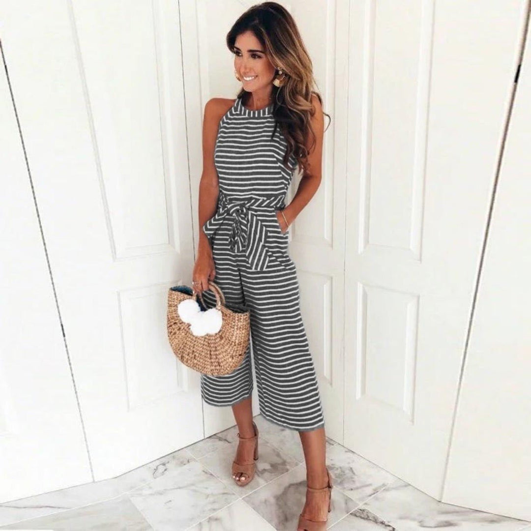 Brielle | Striped Jumpsuit