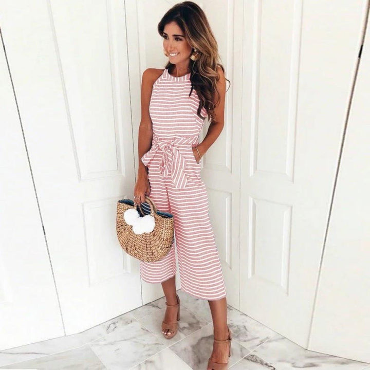 Brielle | Striped Jumpsuit
