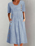 Hera | Coastal Stripe Midi