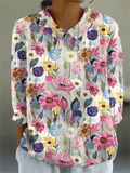 Damaris | Artistic Floral Top