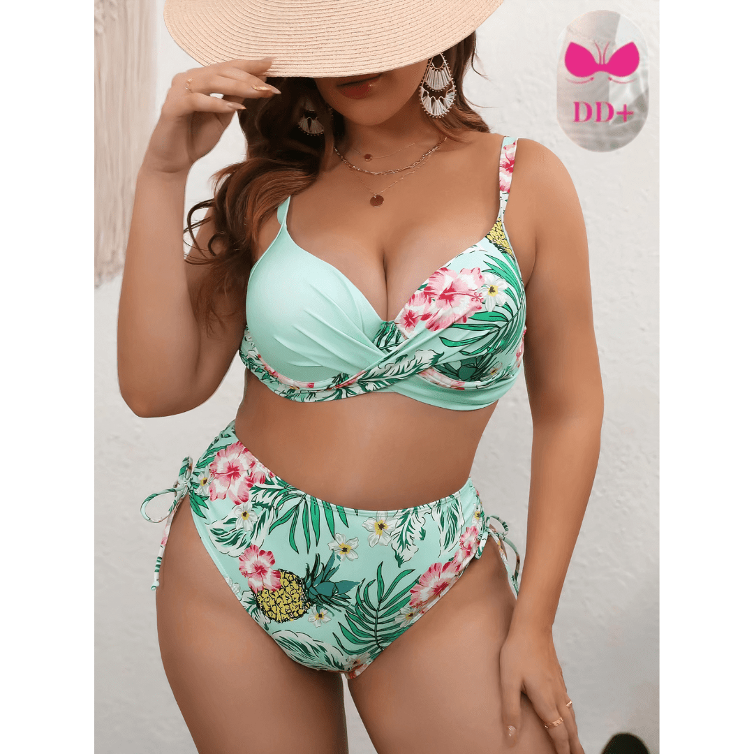 Delphine | Plus Size Curvy Bikini Set