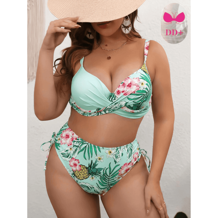 Delphine | Plus Size Curvy Bikini Set