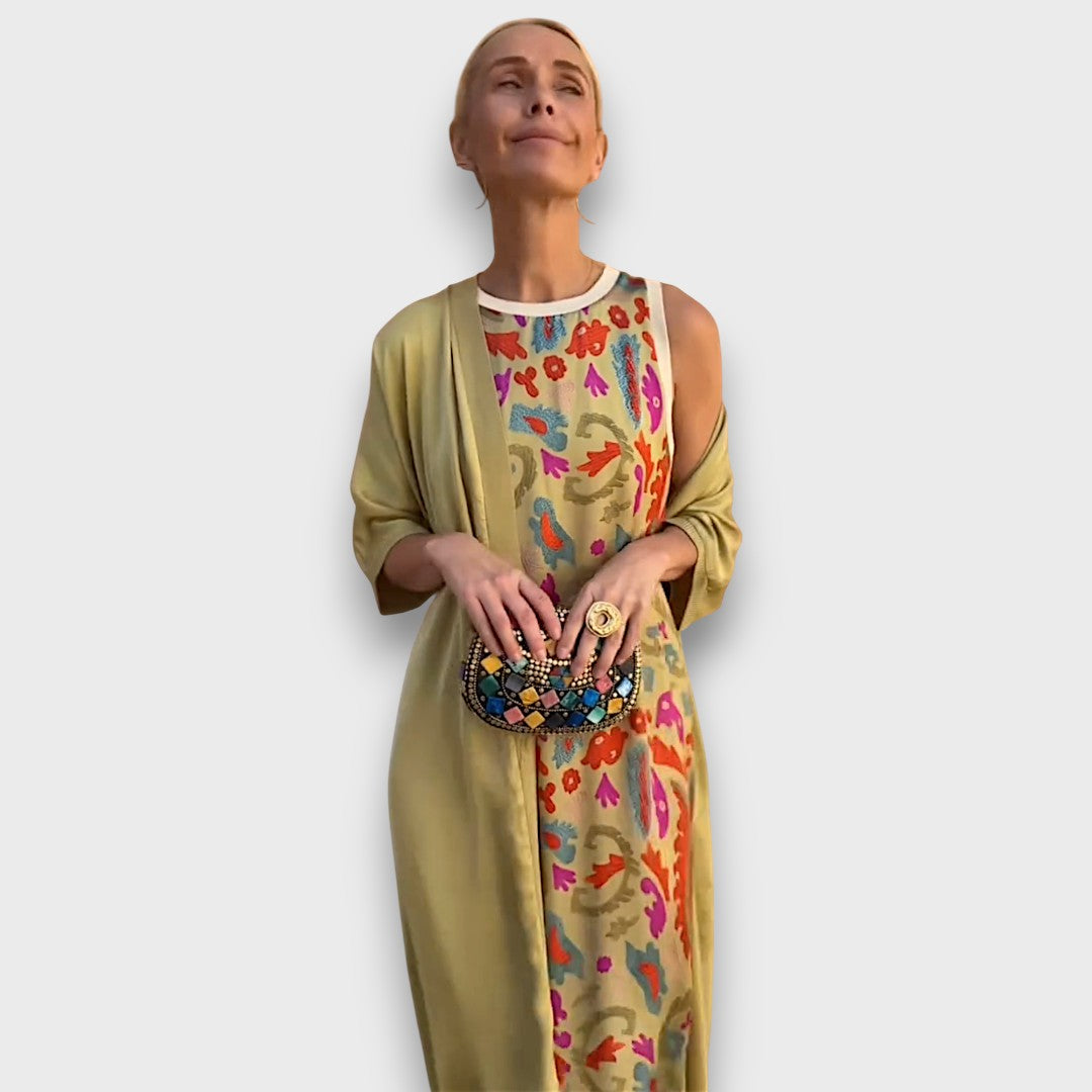 Belen | Maxi Cardigan Set